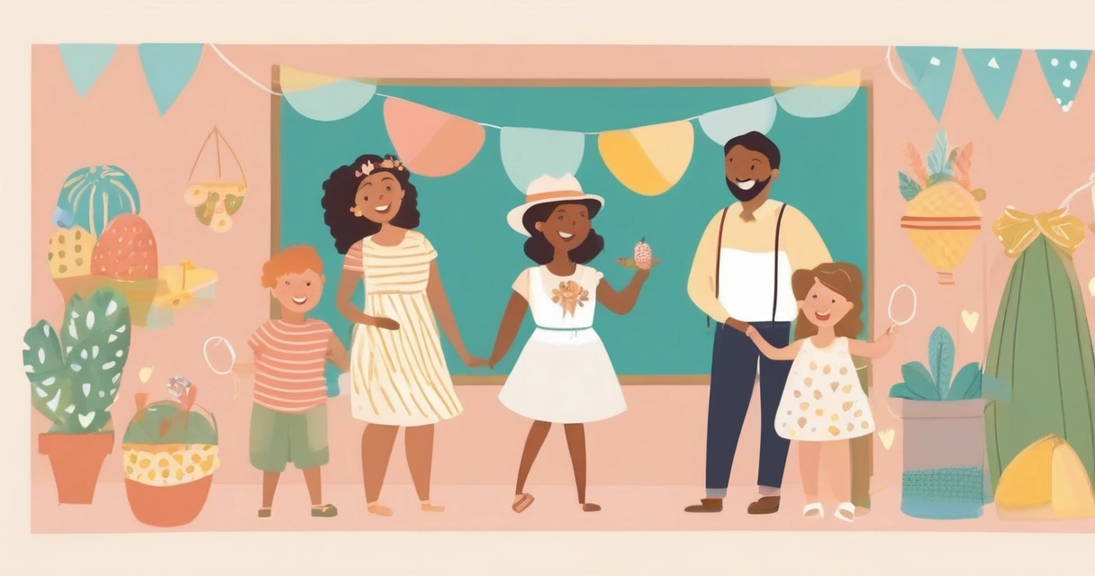 Imagem destacada de salão de festa infantil em Campinas com decoração festiva, balões e área de recreação.