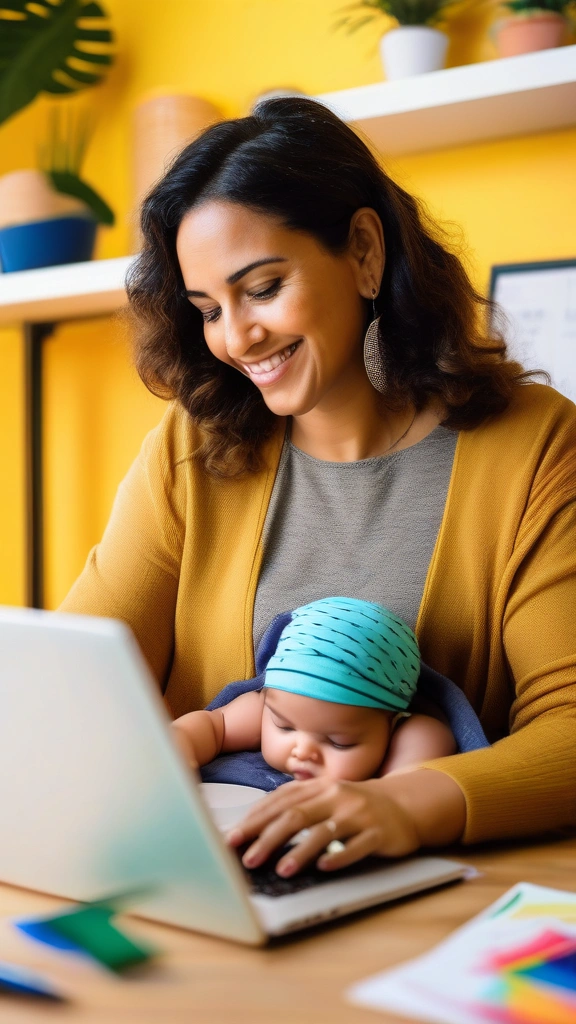 6 Dicas para Organizar o Tempo da Mãe Empreendedora